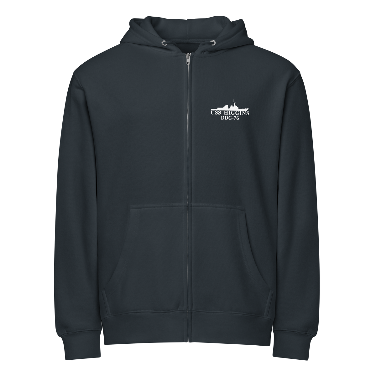 USS Higgins (DDG-76) 2013 WestPac/Arabian Gulf Cruise Zip Hoodie