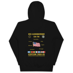 USS Albuquerque (SSN-706) 2004-05 CENTCOM Cruise Hoodie