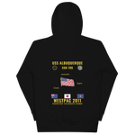 USS Albuquerque (SSN-706) 2011 WestPac Cruise Hoodie