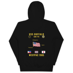 USS Buffalo (SSN-715) 1985 WestPac Cruise Hoodie