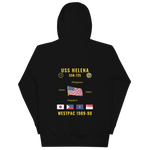 USS Helena (SSN-725) 1989-90 WestPac Cruise Hoodie