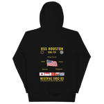USS Houston (SSN-713) 1992-93 WestPac Cruise Hoodie