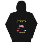 USS Hyman G. Rickover (SSN-709) 1986 N. Atlantic Cruise Hoodie