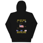 USS Key West (SSN-722) 2005 WestPac Cruise Hoodie