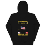 USS Key West (SSN-722) 2007 WestPac Cruise Hoodie