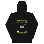 USS Chicago (SSN-721) 1990-91 Desert Storm Cruise Hoodie