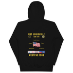 USS Louisville (SSN-724) 1988 WestPac Cruise Hoodie