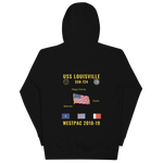 USS Louisville (SSN-724) 2018-19 WestPac Cruise Hoodie