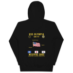 USS Olympia (SSN-717) 2003 WestPac Cruise Hoodie