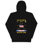 USS Olympia (SSN-717) 2005 WestPac Cruise Hoodie