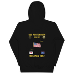 USS Portsmouth (SSN-707) 1997 WestPac Cruise Hoodie