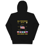 USS Providence (SSN-719) 1998 Med Cruise Hoodie