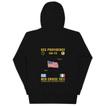 USS Providence (SSN-719) 2011 Med Cruise Hoodie