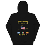 USS Georgia (SSGN-729) 2009-10 Med Cruise Hoodie
