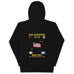 USS Scranton (SSN-756) 2011 Med Cruise Hoodie