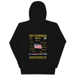 USS Fitzgerald (DDG-62) 1997 Maiden Deployment Cruise Hoodie