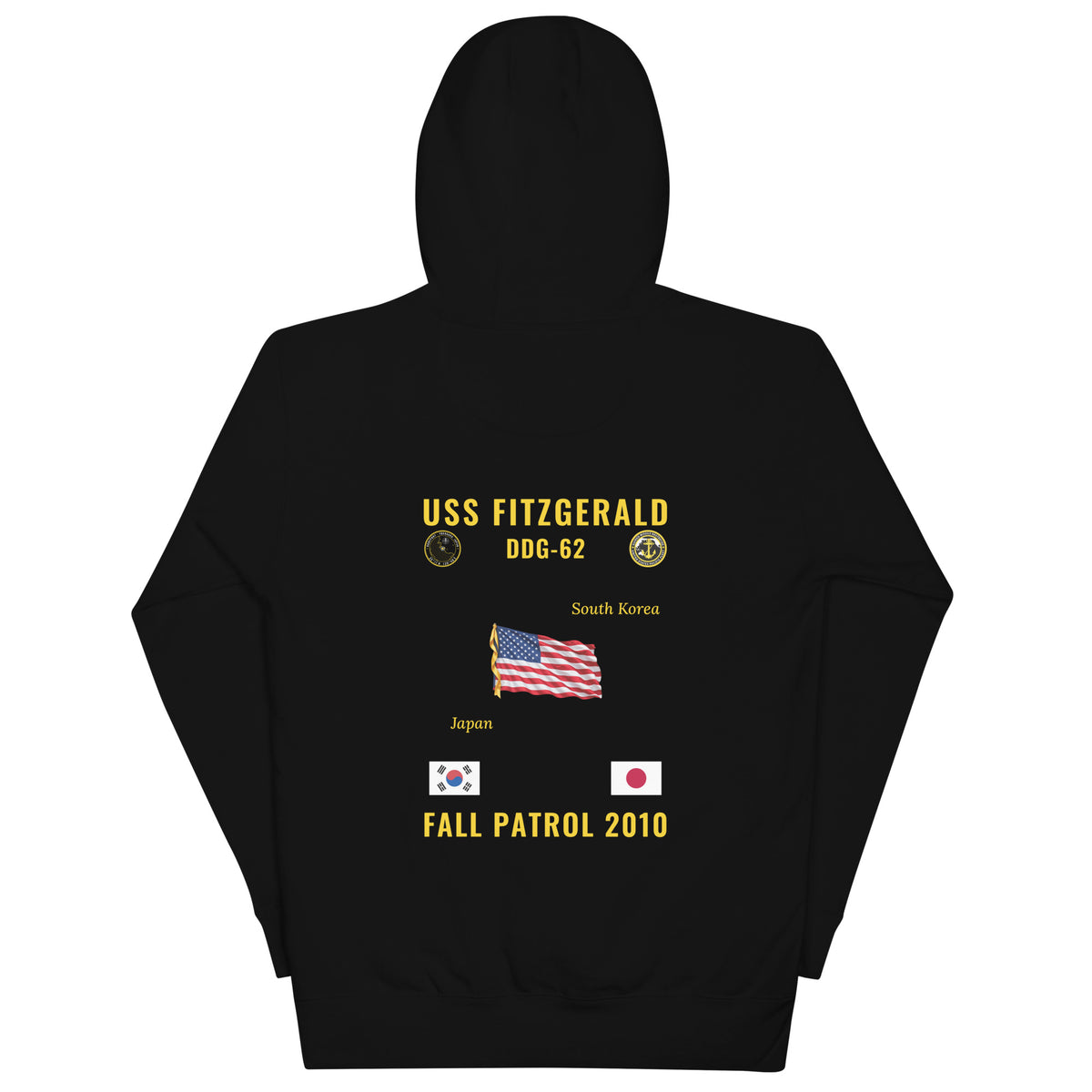 USS Fitzgerald (DDG-62) 2010 Fall Patrol Cruise Hoodie