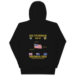 USS Fitzgerald (DDG-62) 2026 Australia Cruise Hoodie