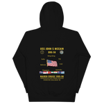 USS John S McCain (DDG-56) 1995-96 Maiden Cruise Hoodie