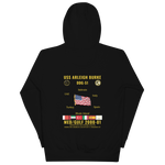 USS Arleigh Burke (DDG-51) 2000-01 Med/Gulf Cruise Hoodie