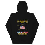 USS Arleigh Burke (DDG-51) 2005-06 Med Cruise Hoodie