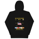 USS Arleigh Burke (DDG-51) 2007 Med/Gulf Cruise Hoodie