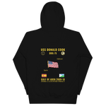 USS Donald Cook (DDG-75) 2009-10 Gulf Of Aden Cruise Hoodie