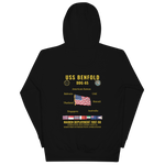 USS Benfold (DDG-65) 1997-98 Maiden Deployment Cruise Hoodie