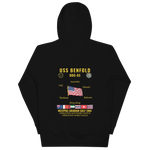 USS Benfold (DDG-65) 2001 WestPac/Arabian Gulf Cruise Hoodie