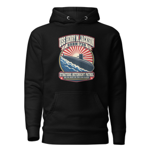 USS Henry M. Jackson (SSBN-730) Deterrent Patrol Hoodie - Retro