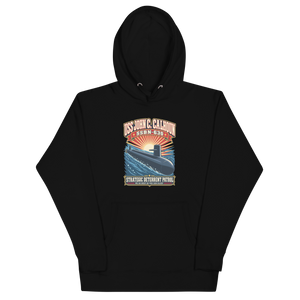 USS John C. Calhoun (SSBN-630) Deterrent Patrol Hoodie - Retro