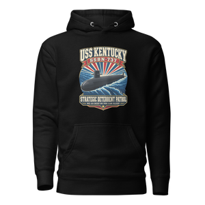USS Kentucky (SSBN-737) Deterrent Patrol Hoodie - Retro