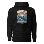 USS Maryland (SSBN-738) Deterrent Patrol Hoodie - Retro