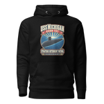 USS Michigan (SSBN-727) Deterrent Patrol Hoodie - Retro