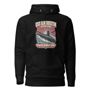USS Sam Houston (SSBN-609) Deterrent Patrol Hoodie - Retro