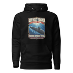 USS West Virginia (SSBN-736) Deterrent Patrol Hoodie - Retro
