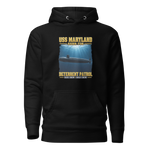 USS Maryland (SSBN-738) Deterrent Patrol Hoodie - Deep Water