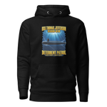 USS Thomas Jefferson (SSBN-618) Deterrent Patrol Hoodie - Deep Water