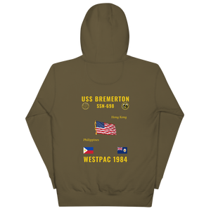 USS Bremerton (SSN-698) 1984 WestPac Cruise Hoodie