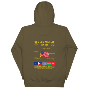 USS Los Angeles (SSN-688) 1979 WestPac/Indian Ocean Cruise Hoodie