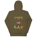 USS Albuquerque (SSN-706) 1999 Med Cruise Hoodie