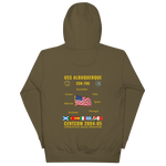 USS Albuquerque (SSN-706) 2004-05 CENTCOM Cruise Hoodie