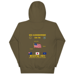 USS Albuquerque (SSN-706) 2011 WestPac Cruise Hoodie