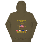 USS San Francisco (SSN-711) 2016 WestPac Cruise Hoodie