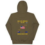 USS Los Angeles (SSN-688) 1980 Indian Ocean Cruise Hoodie