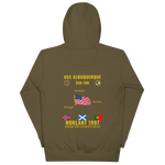 USS Albuquerque (SSN-706) 1997 NORLANT Cruise Hoodie