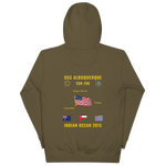 USS Albuquerque (SSN-706) 2015 Indian Ocean Cruise Hoodie
