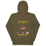 USS Buffalo (SSN-715) 1985 WestPac Cruise Hoodie