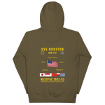 USS Houston (SSN-713) 1992-93 WestPac Cruise Hoodie