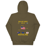 USS Key West (SSN-722) 2005 WestPac Cruise Hoodie